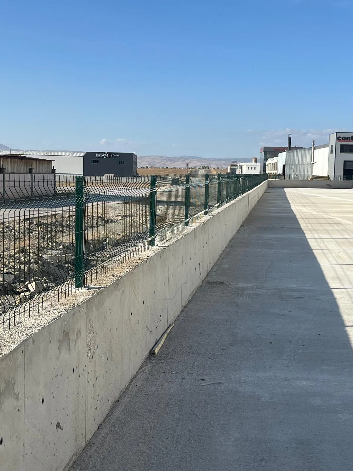 Ankara panel çit uygulaması — Başkent Panel
